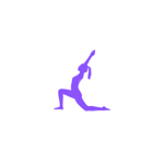Yoga Icon Purple